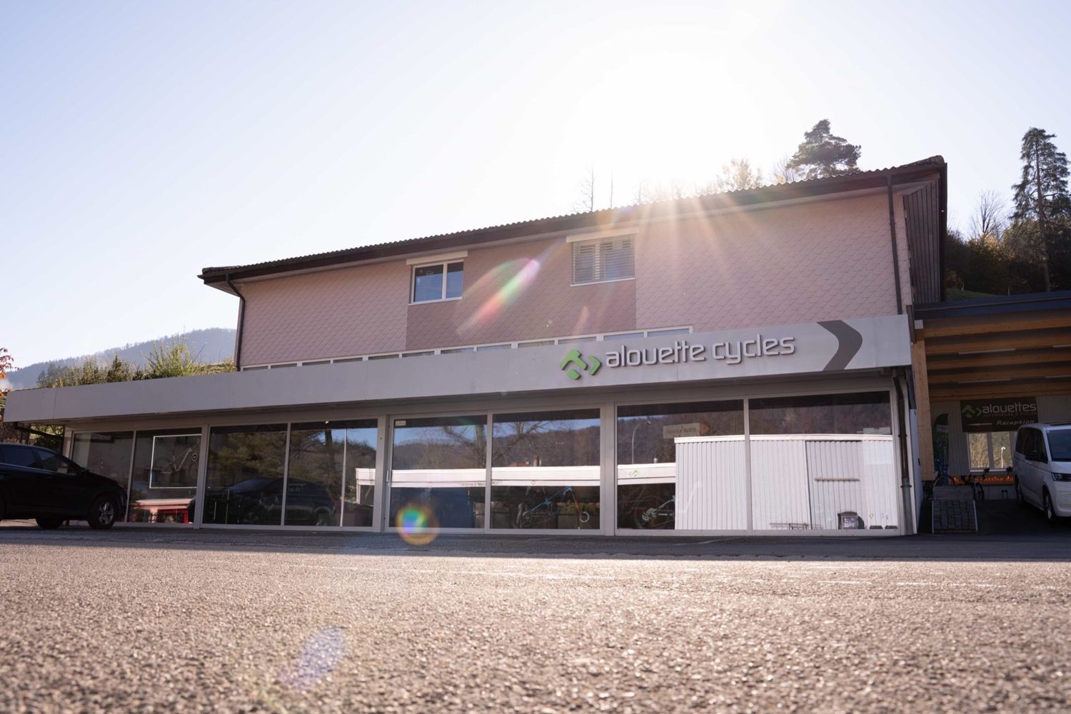 Le siège d’Alouette Cycles à Bévilard
