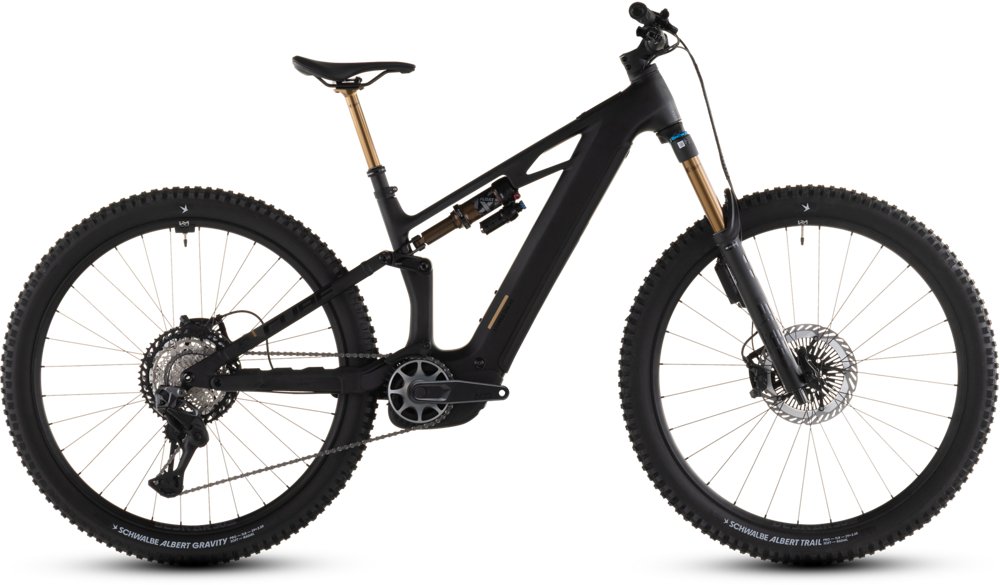CUBE Stereo Hybrid ONE44 HPC AT 800 carbon´n´gold