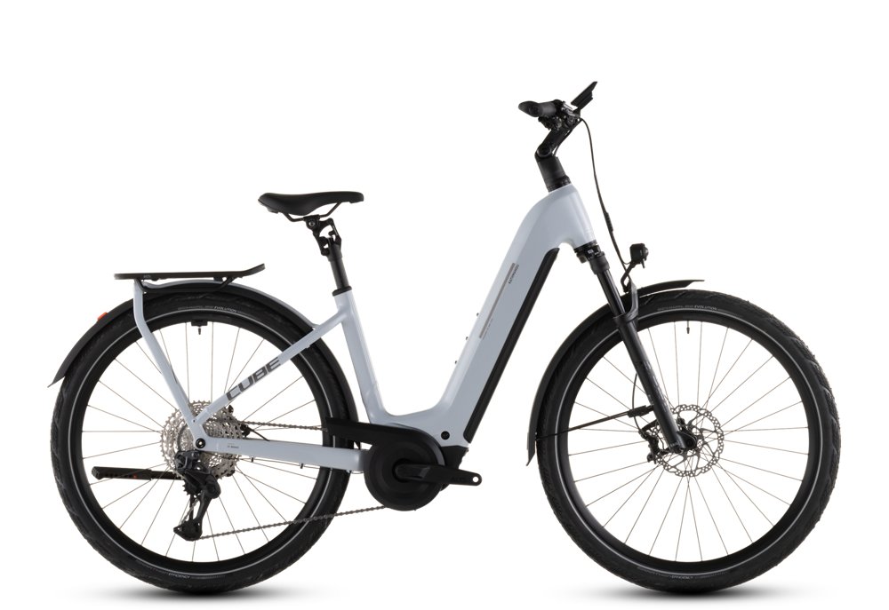 CUBE Kathmandu Hybrid SLX 800 foggrey´n´grey Easy Entry