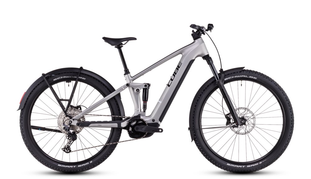 CUBE Stereo Hybrid ONE22 Race 800 Allroad silver´n´black