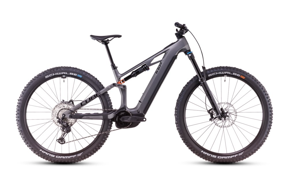 CUBE Stereo Hybrid ONE44 HPC SLX 800 slabgrey´n´orange