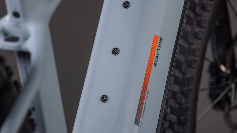 CUBE Reaction Hybrid Race 800 vulcan´n´orange – Ansicht 2