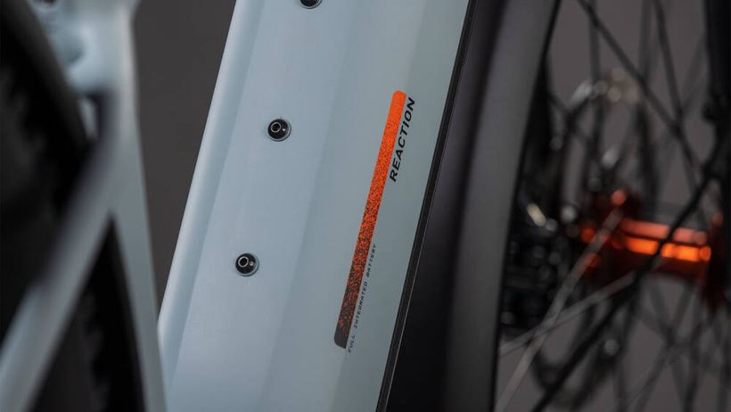 CUBE Reaction Hybrid Race 800 FE vulcan´n´orange – Ansicht 2
