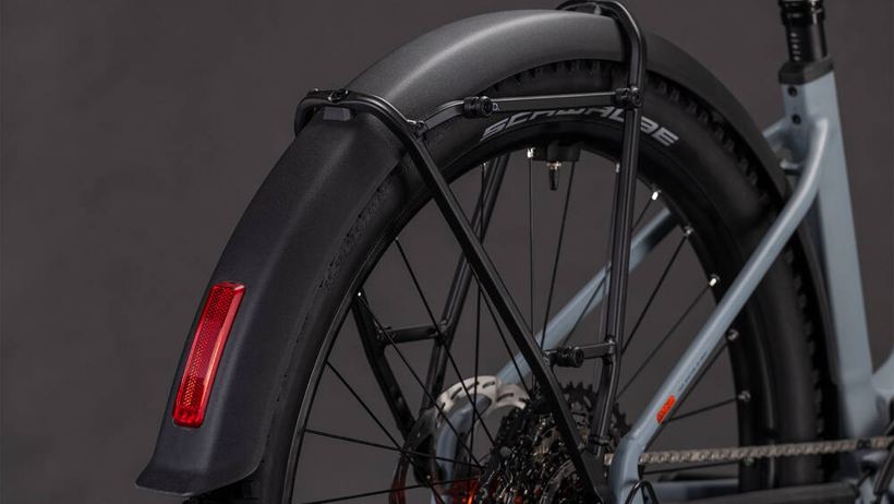 CUBE Reaction Hybrid Race 800 FE vulcan´n´orange Easy Entry – Ansicht 3