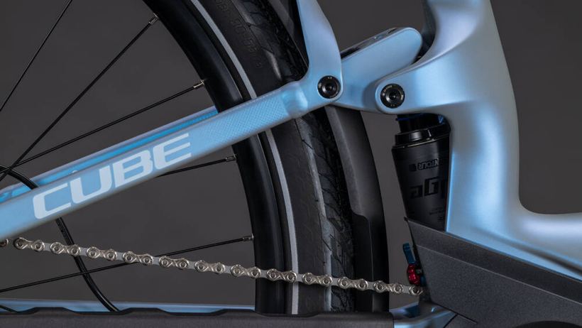 CUBE Kathmandu Hybrid ONE11 HPC Pro 800 hazeblue´n´blue Easy Entry – Ansicht 4