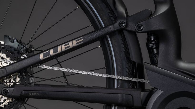 CUBE Kathmandu Hybrid ONE11 HPC SLT 800 carbon´n´silverdust Easy Entry – Ansicht 4