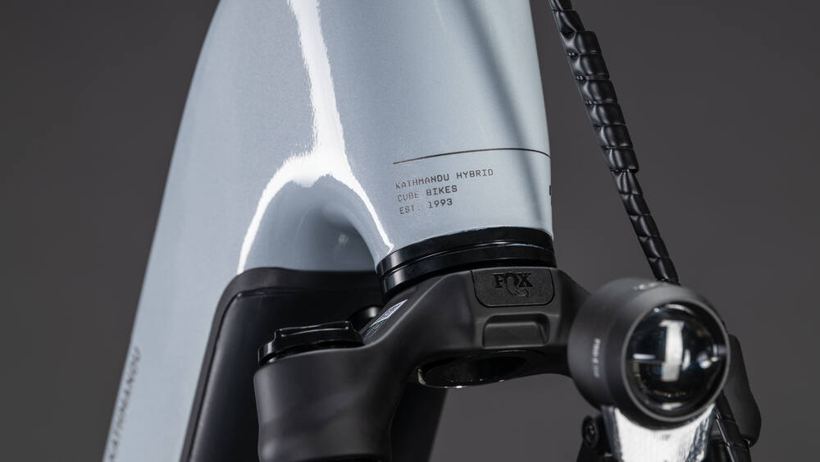 CUBE Kathmandu Hybrid SLX 800 foggrey´n´grey Easy Entry – Ansicht 4