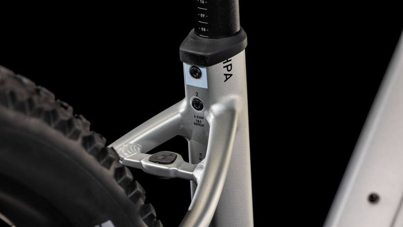 CUBE Reaction Hybrid ONE 800 silver´n´black Easy Entry – Ansicht 4