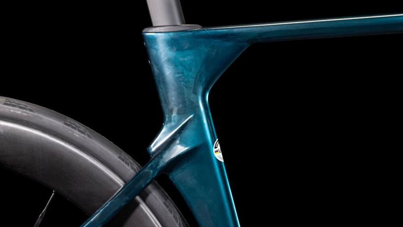 CUBE Litening AERO C:68X SLX chromeblue´n´liquidblue – Ansicht 4